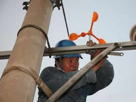 風力驅鳥器的現場應用